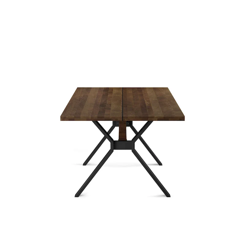 Amisco Leonie Wood Table and Snyder Chairs 7-Pieces Dining Set