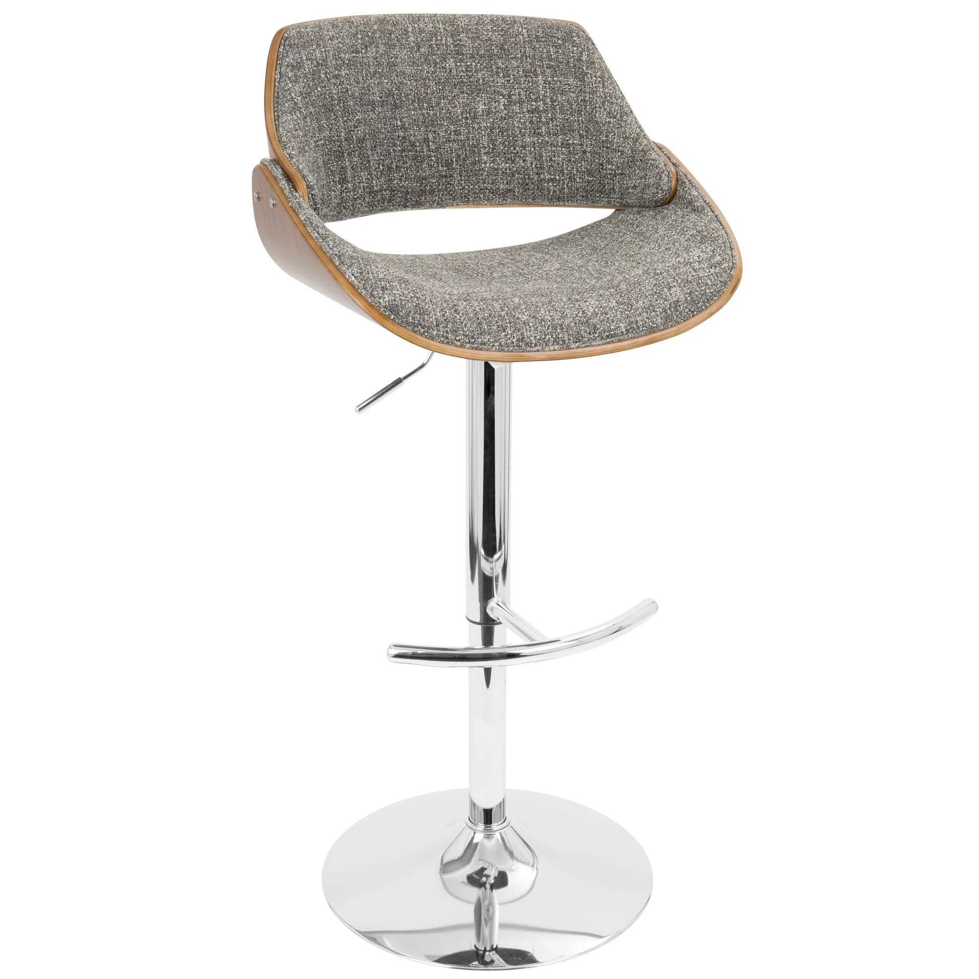 Fabian Adjustable Barstool in Grey or Blue