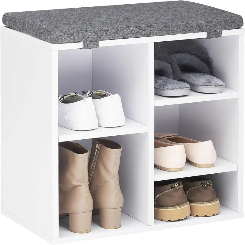 Shoe Bench Entryway with Storage - 11.9D x 20W x 20.8H
