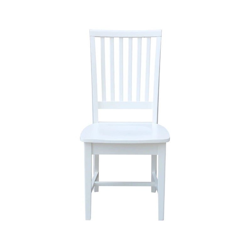 Solid Wood Mission Dining Side Chairs, Set of 2