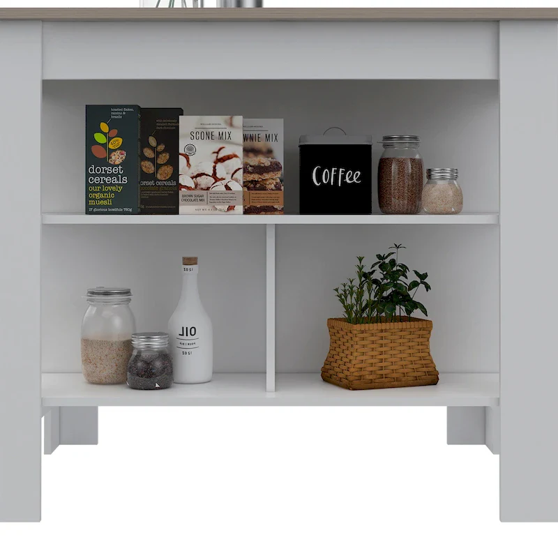 Kitchen Island with Antibacterial Surface