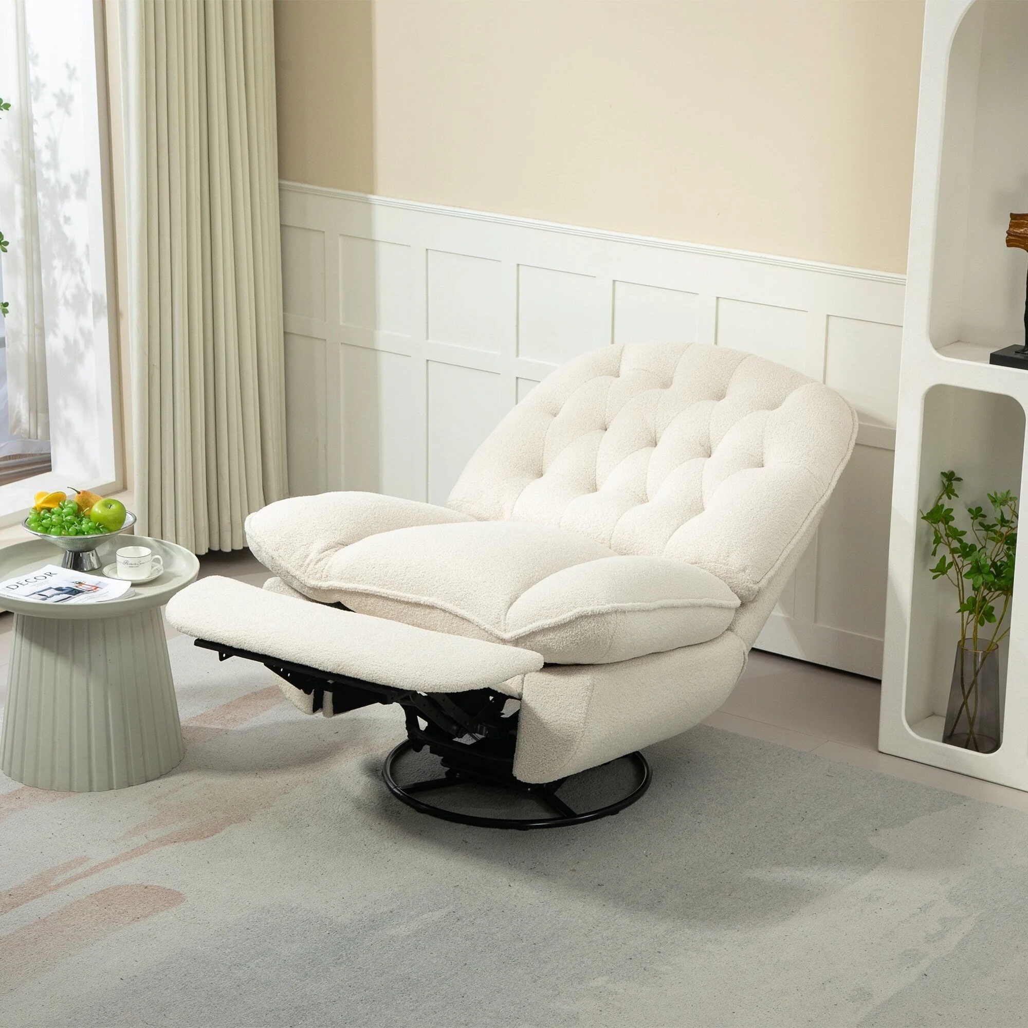 360 degrees Swivel Recliner Adjustable Sofa Chair Set of 2