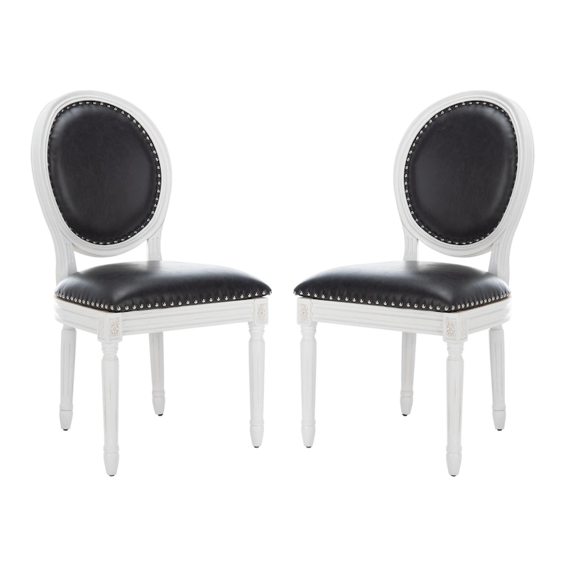 SAFAVIEH Rona Parisian Oval Dining Chair (Set of 2) - 20Wx20Dx39H