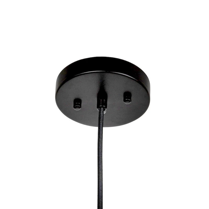 Ikat Elegance Bamboo Pendant Lamp