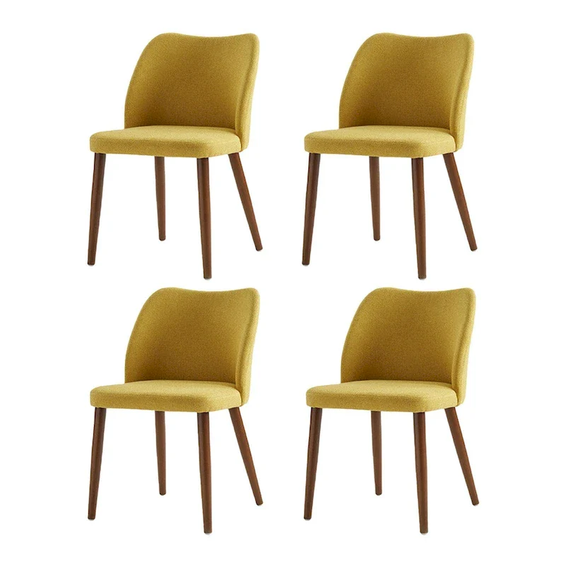 Melisa Solid Wood Dining Chair Set of 4 by HULALA HOME