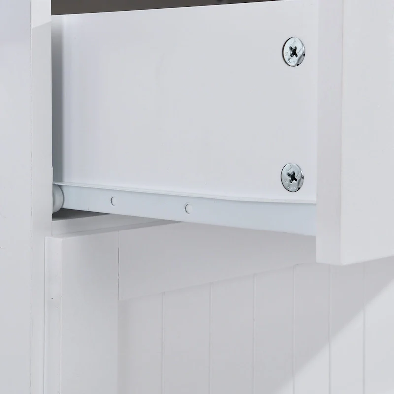 3-Piece Farmhouse Dining Set with Drop Leaf & 2 Chairs