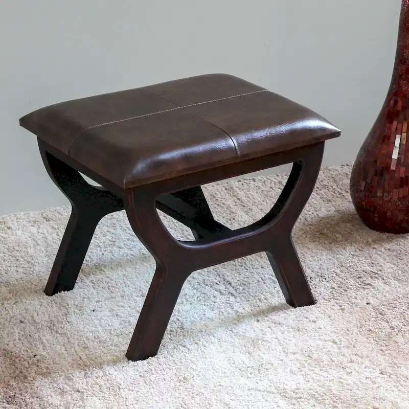 Rectangular Vanity Stool