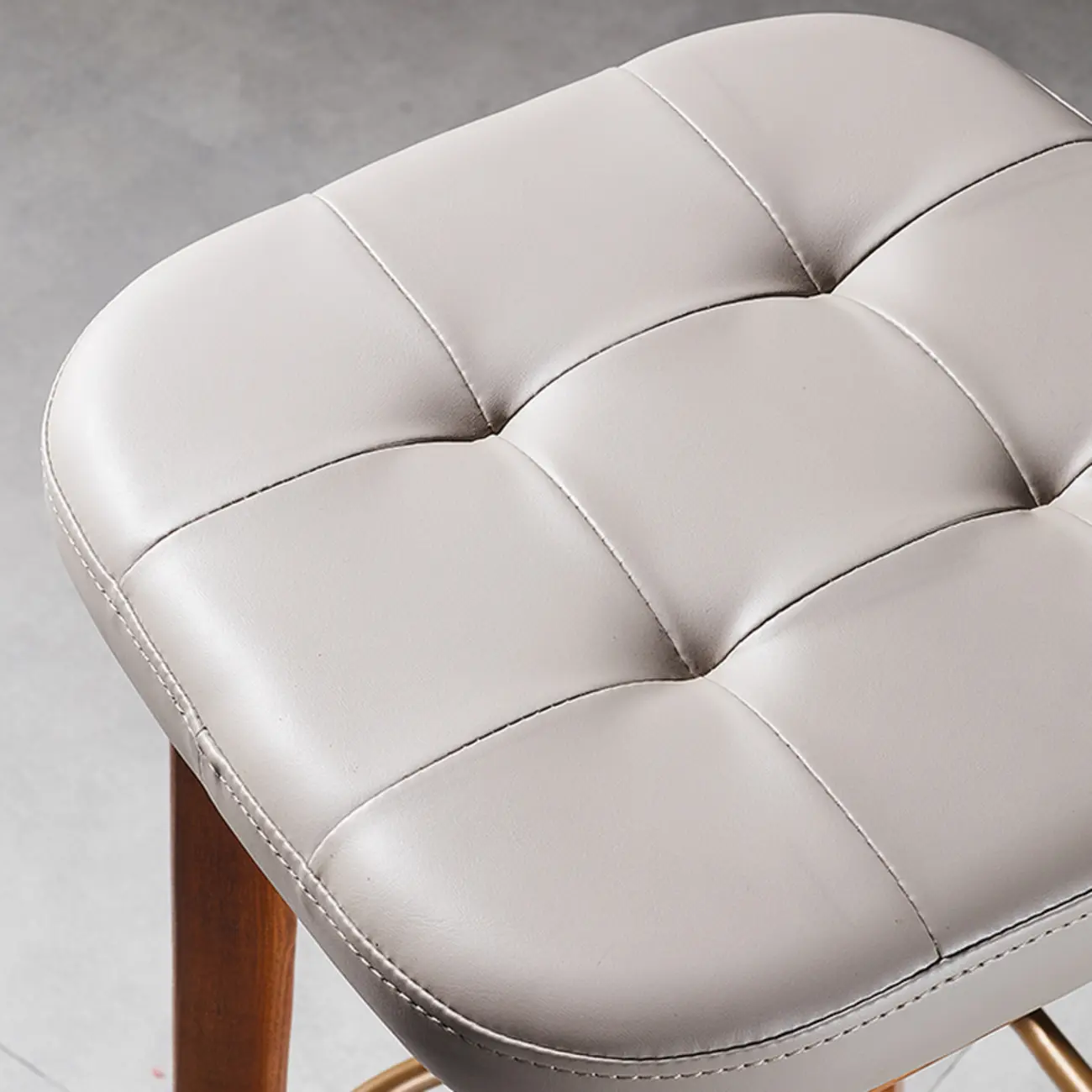 30 Inch Modern Leather Backless Bar Stools