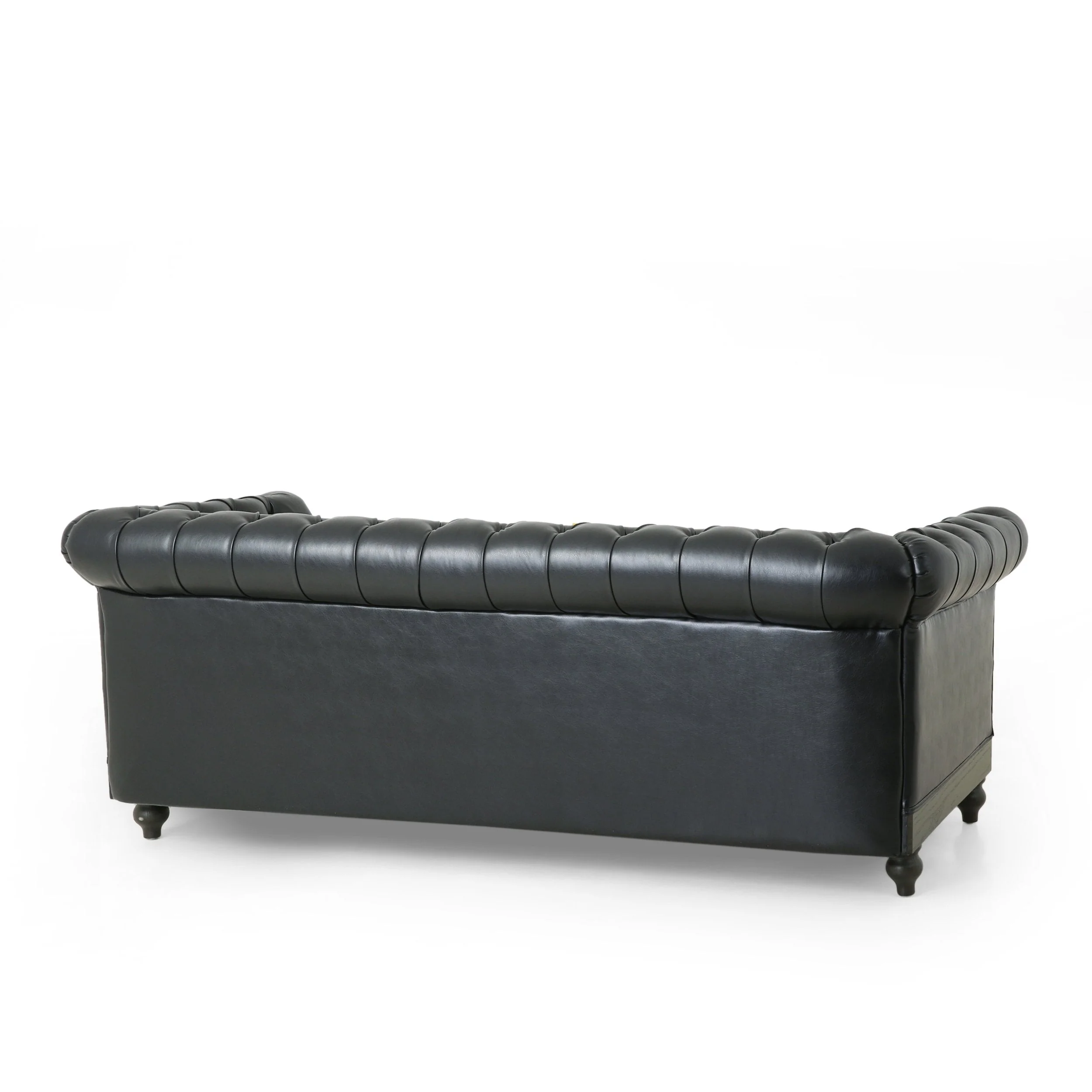 Tufted 3 Seater Sofa with Nailhead Trim - NH535413
