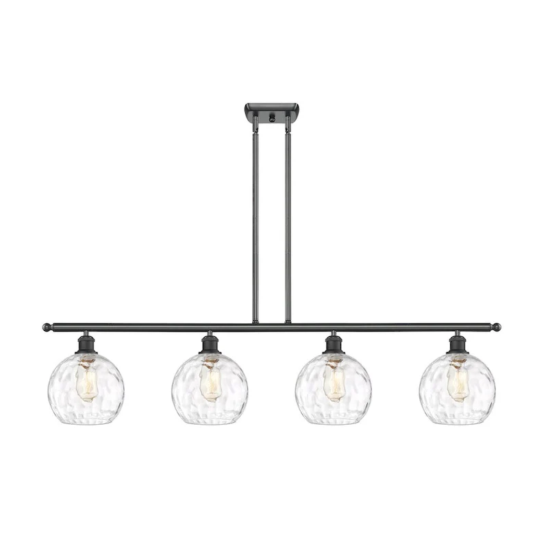Innovations Lighting Ballston Athens Water Glass - 4 Light 48  Island Light