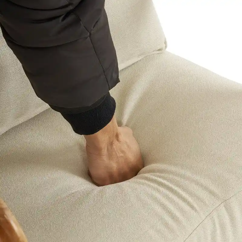 39.37 W High-Back Dual-Use Upholstered Rocking Chair/Accent Chair