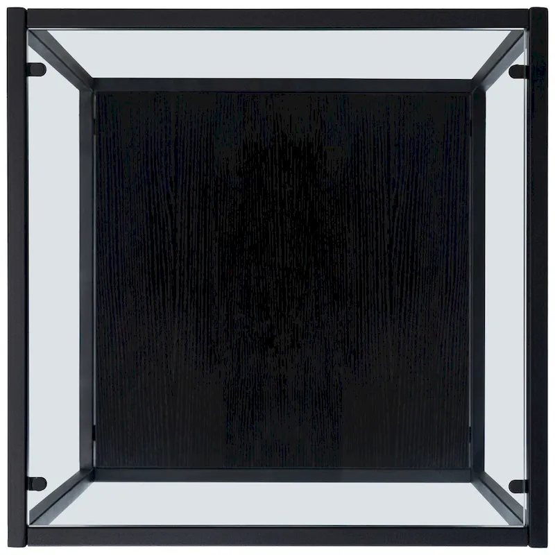 SAFAVIEH Arminta Square Lower Shelf Accent End Table - 19.7 W x 19.7 L x 19.7 H - 20Wx20Dx20H