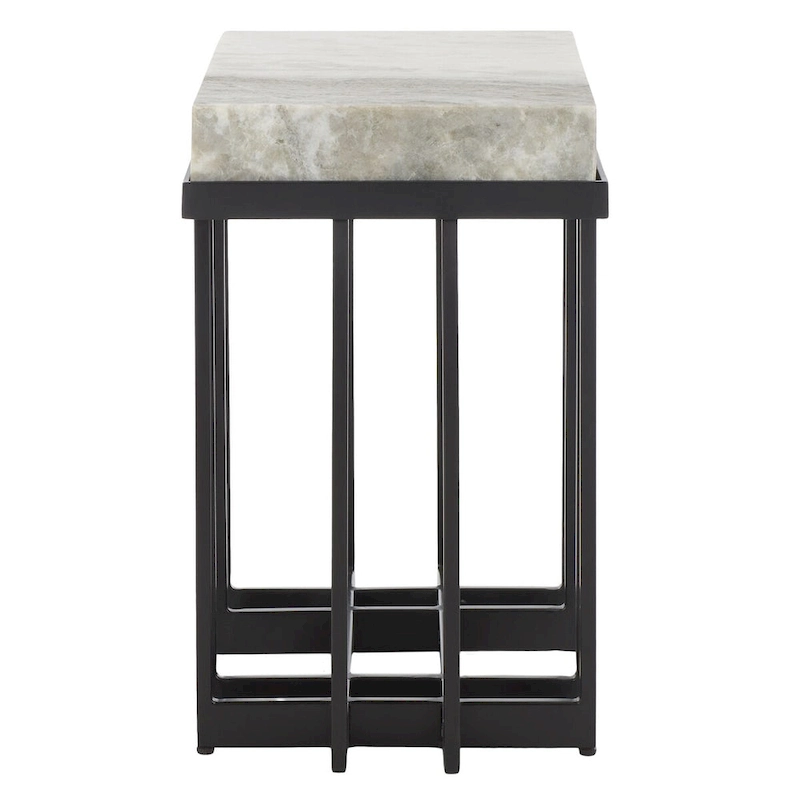 SAFAVIEH Mazie Rectangle Accent Table - 19 W x 13 D x 22 H - 19Wx13Dx22H