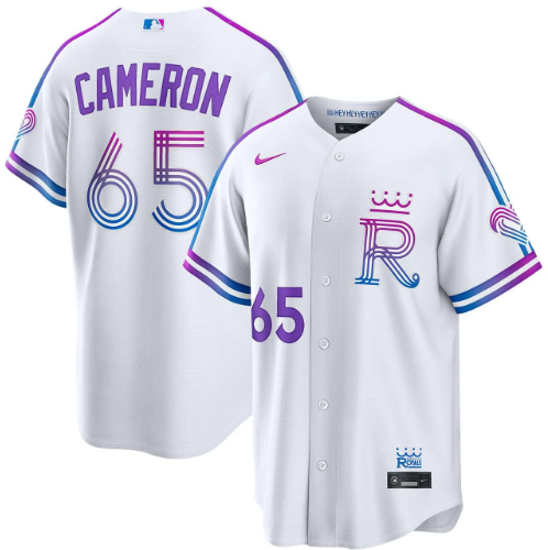 Noah Cameron Kansas City Royals White 2026 City Connect Jersey