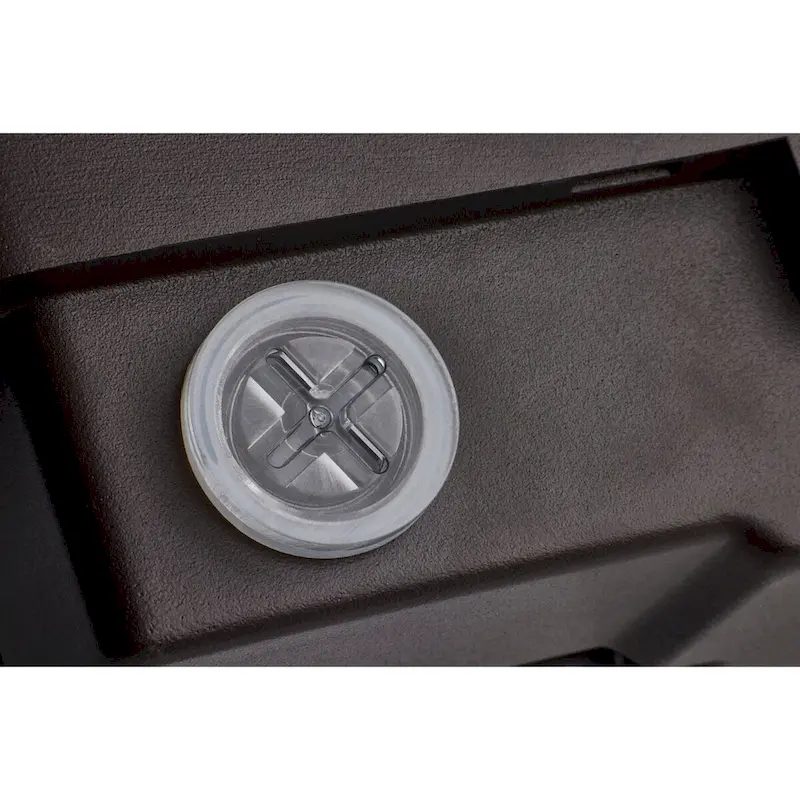 LED Tempered Glass Flood Light with Bypassable Photocell 3K/4K/5K 15W/25W/35W - Bronze