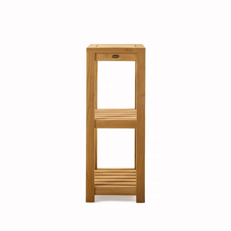 Teak 3-Tier Shelf Gala Square