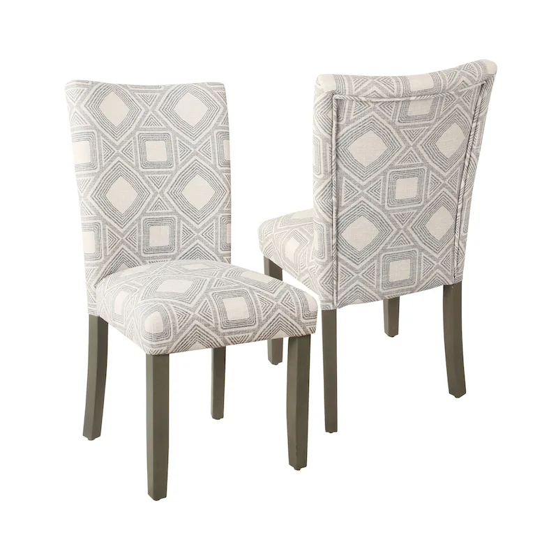 HomePop Classic Parsons Dining Chair - Set of 2