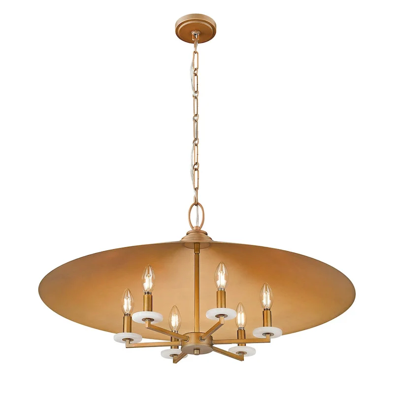 Z-Lite 1953-32 Rialto 6 Light 32  Wide Pendant