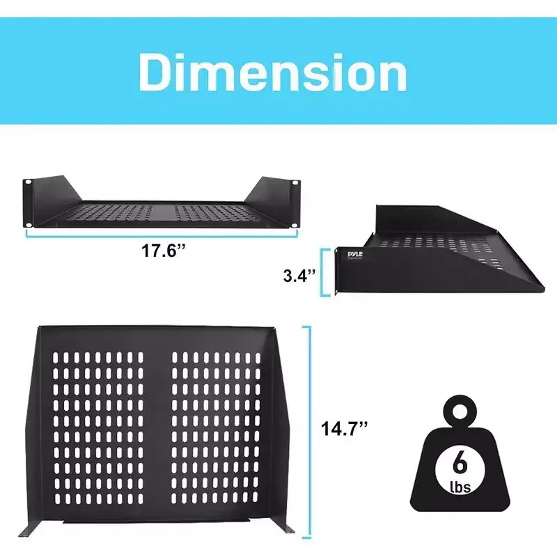 Universal Shelf Mount Tray for Organization with Adjustable Design, Compatible with Most Shelves and Surfaces