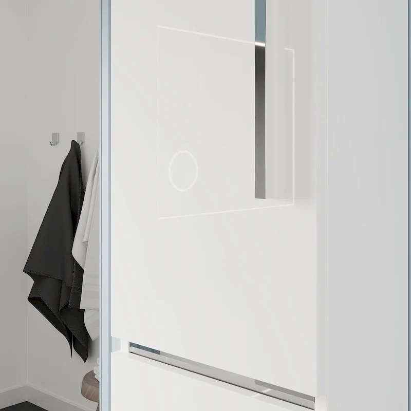 Eviva Olivia 14 in-W x 70 in-H Glossy White Freestanding Linen Cabinet