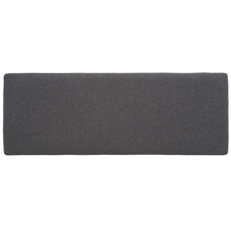 SAFAVIEH Yael Open Shelf Bench with Cushion - 42  W x 15  D x 18  H - 42Wx15Dx18H