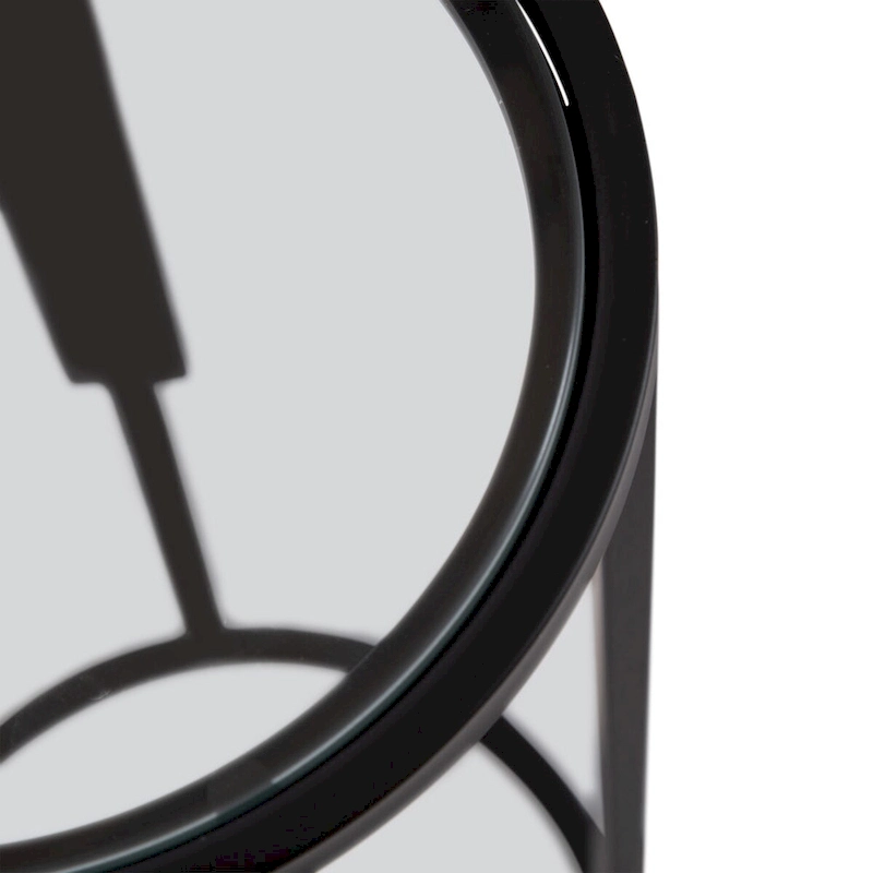 Kate and Laurel Ravalli Round Drink Table - 9x9x20