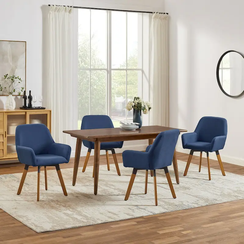 Art Leon Swivel Accent Dining Chairs (Set of 2)