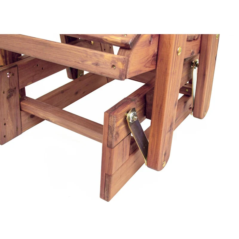 American Furniture Classics Model MM102 23  CEDAR ADIRONDACK Glider