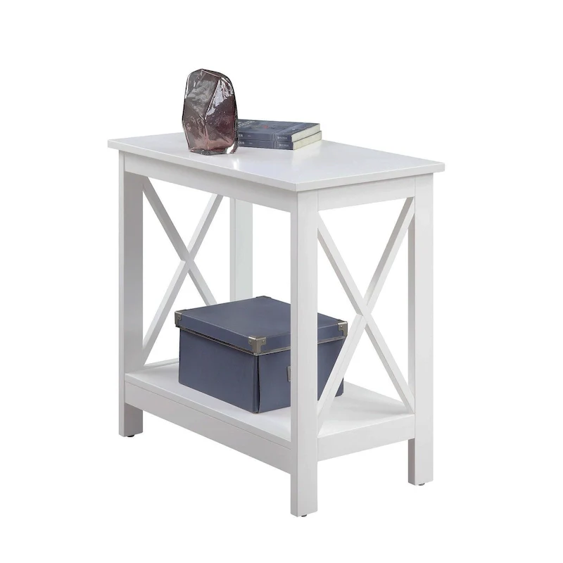 Chairside End Table with Shelf