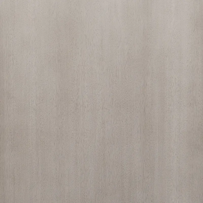 Laurelvale Grey Wood Cabinet w/ Goldtone Legs/Pulls