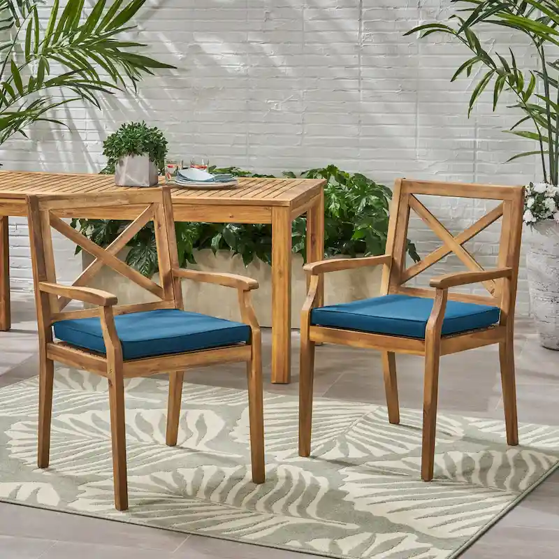 2PCS Dining chair with cusions