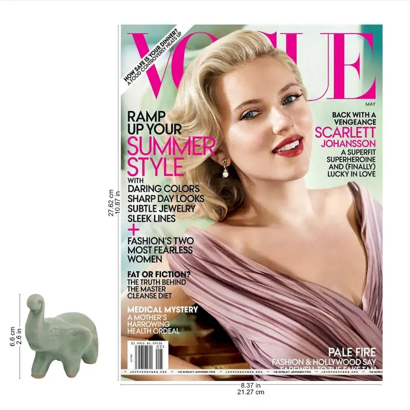 Handmade Lucky Green Elephants Celadon Ceramic Figurines, Set of 2 (Thailand)