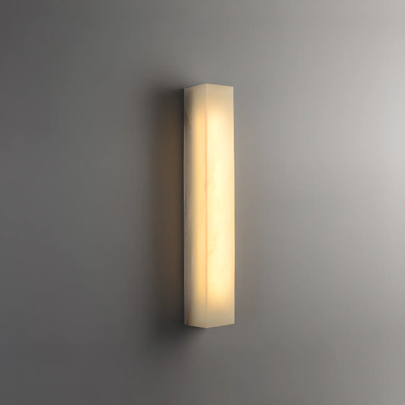 Rectangular Warm Glow Resin Kitchen Island Pendant Light