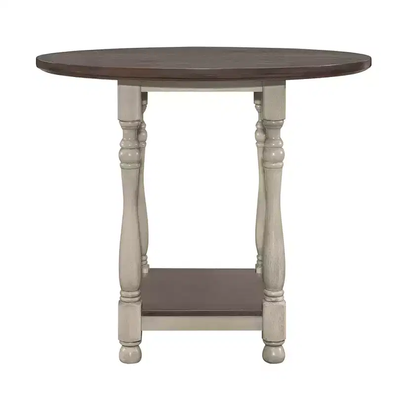 Home Design 5pc Ashley Dining Set Antique Gray