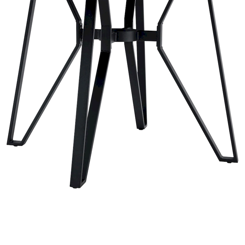 Christopher Knight Home Round Dining Table with Metal Base - 46.85 W x 46.85 D x 30 H