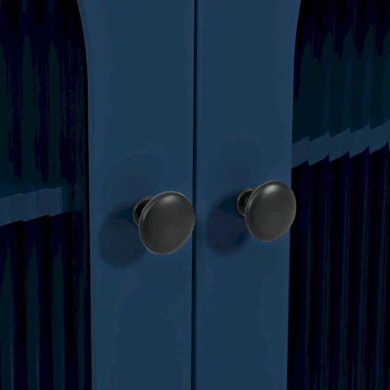 Kitchen Island With Extended Table and LED Lights