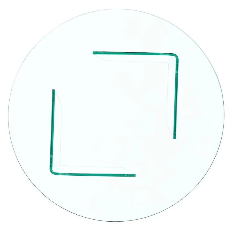 SAFAVIEH Annice Tempered Glass Coffee Table - 35 W x 35 D x 16 H - 35Wx35Dx16H