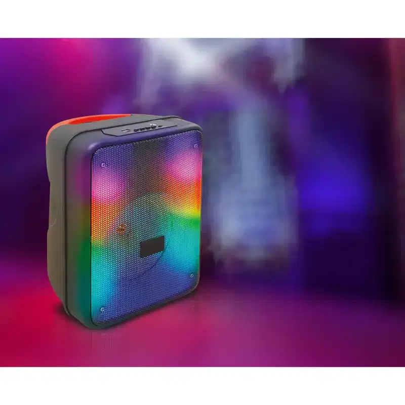 TOPTECH KL-7 NOVA BEAT Bluetooth Speaker, 6.5 Woofer, Flame Effects, Portable