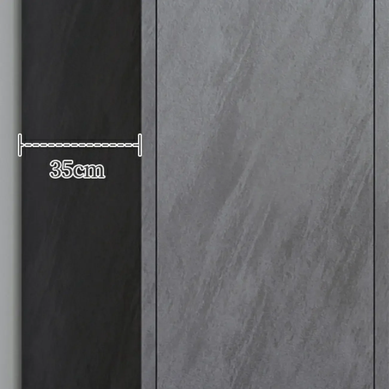 Elegant Grey Wood Hallway Shoe Cabinet with Metal Legs