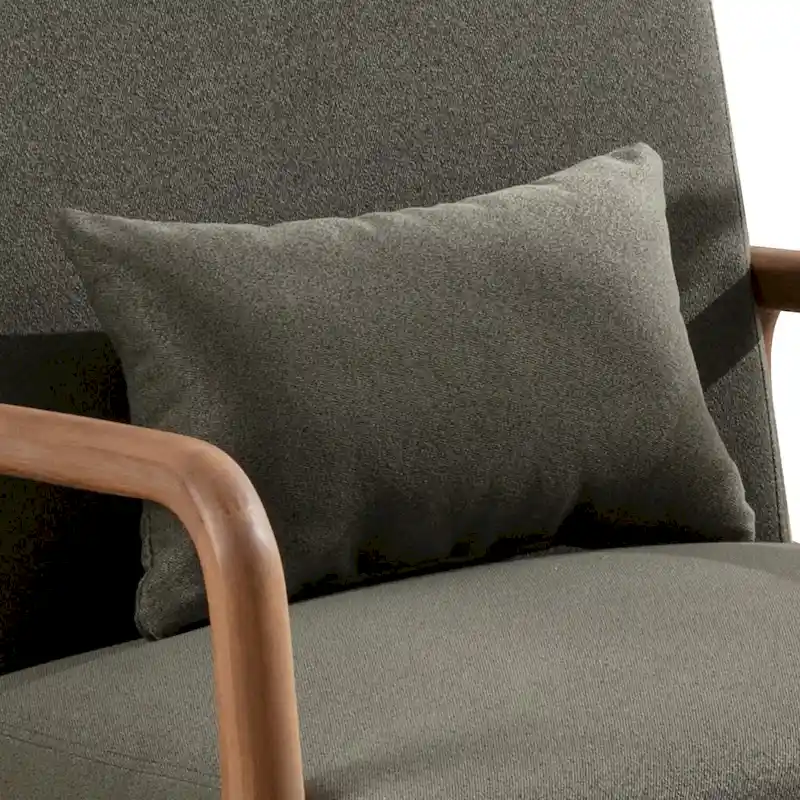 Ebello Modern Solid wood Accent Chair