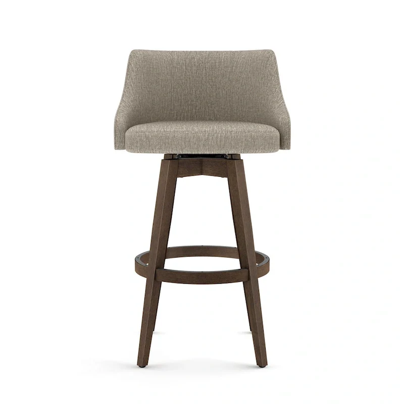 Amisco Nolan Swivel Counter and Bar Stool