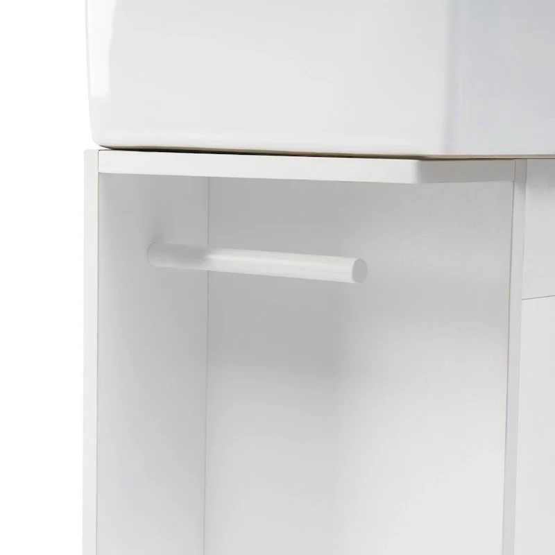 Bathroom Vanity Cabinet with Two-tier Shelf