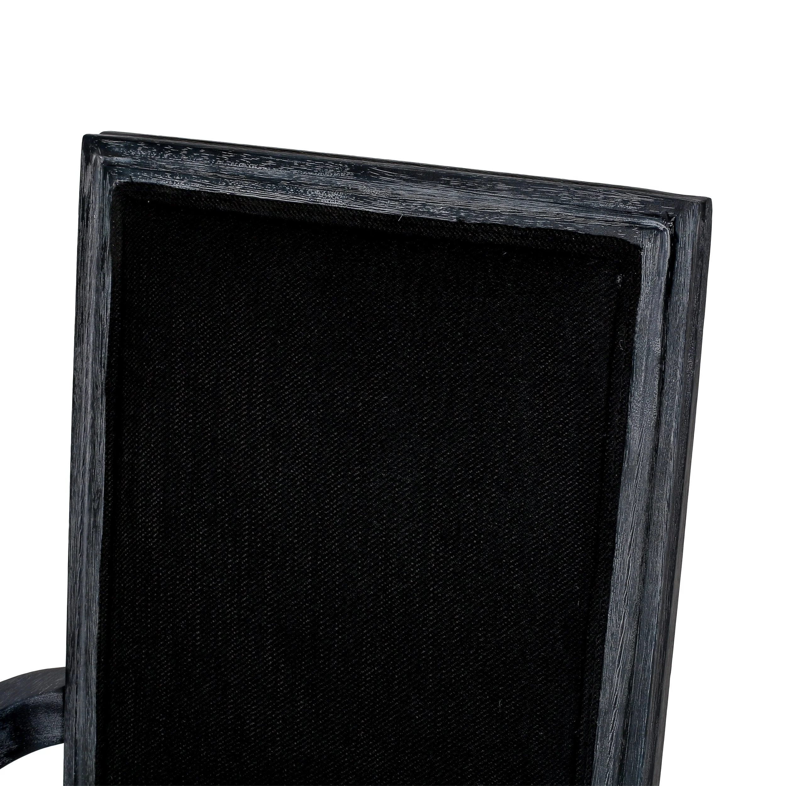 French Country Wood Upholstered Dining Chair - NH511513