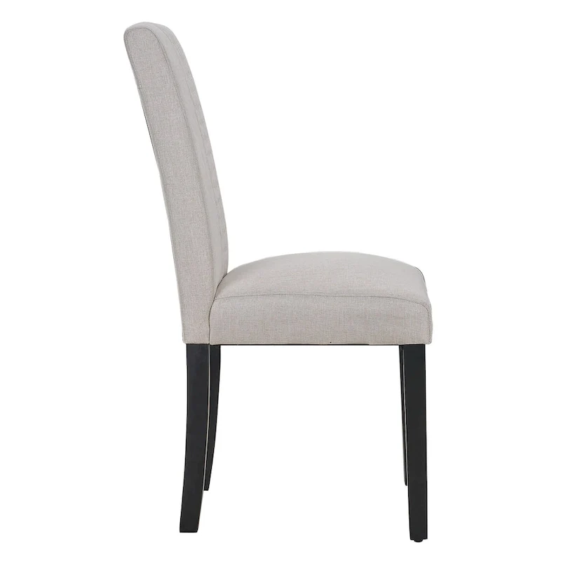 Upholstered Dining Chairs Set of 4 Parson Classic Upholstered Dining Chair,Modern 37 Parson Chairs
