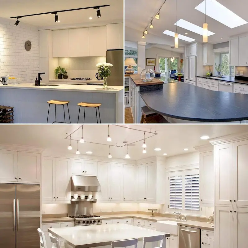 Luxrite MR16 GU10 LED Bulbs Dimmable, 50W Halogen Equivalent, 500 Lumens, 120V, Enclosed Fixture Rated (6 Pack)