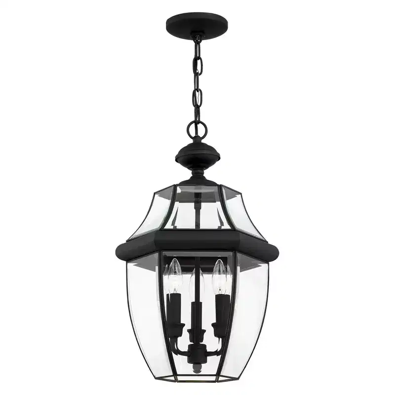 Livex Lighting Monterey 3 - Light Pendant in Black