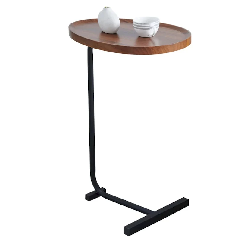 Brown C-Shaped Side Tables (Set of 2) - 11.81 x 17.72 x 23.62