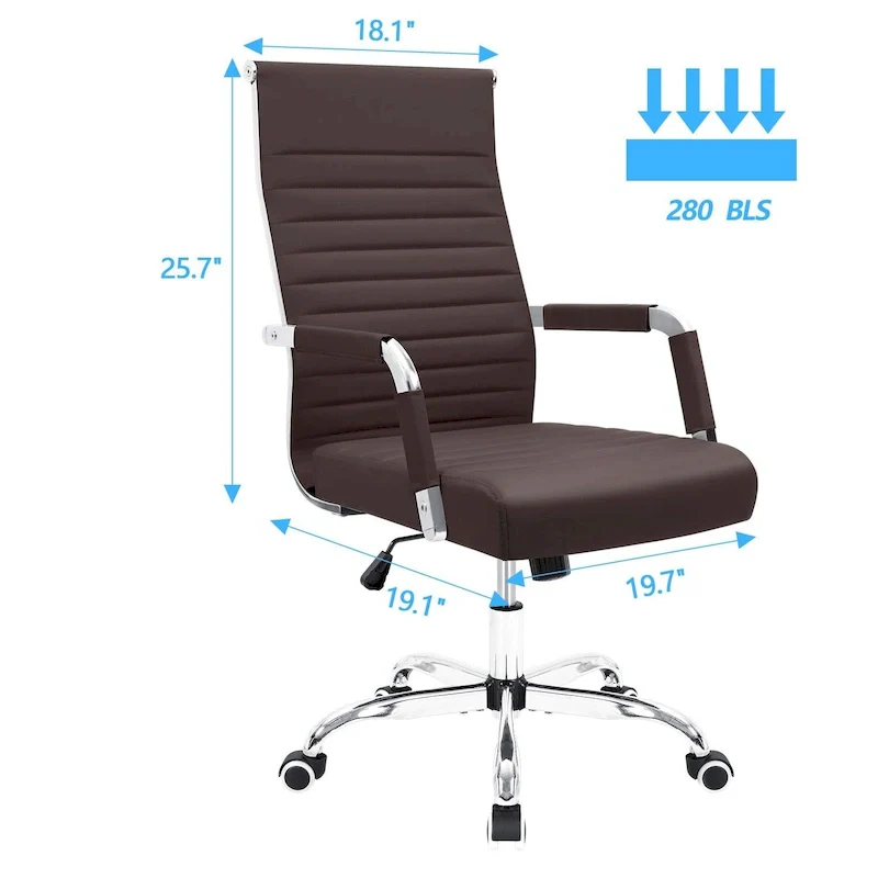 Homall Ribbed Office Chair Computer Desk Chair