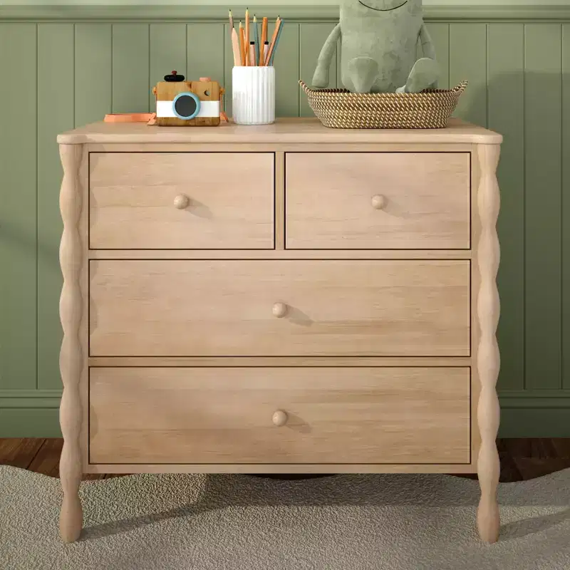 Jenny Lind 2 over 2 Drawer Dresser