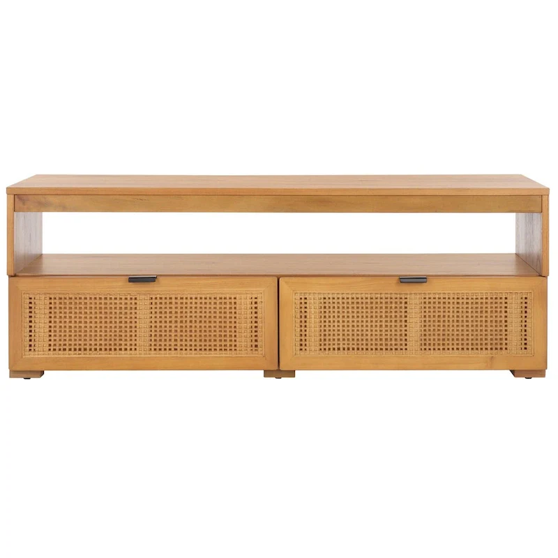 2-Drawer 1-Shelf Entertainment Media Stand, Fits Up To 55